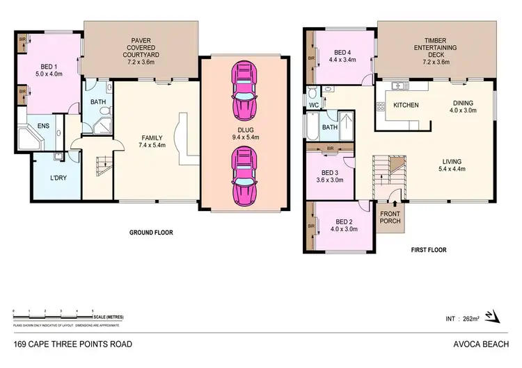 Floorplan of Homely house listing, 169 Cape Three Points Road, Avoca Beach NSW 2251