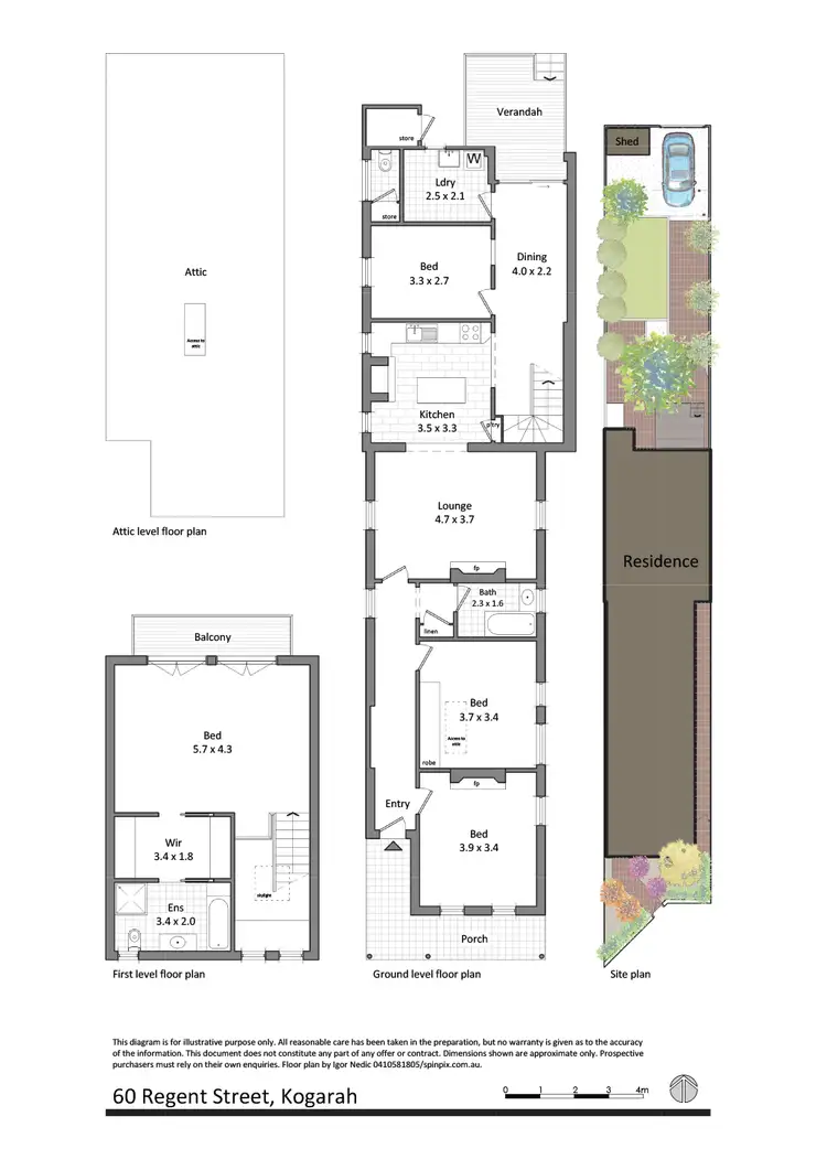 Floorplan of Homely house listing, 60 Regent Street, Kogarah NSW 2217