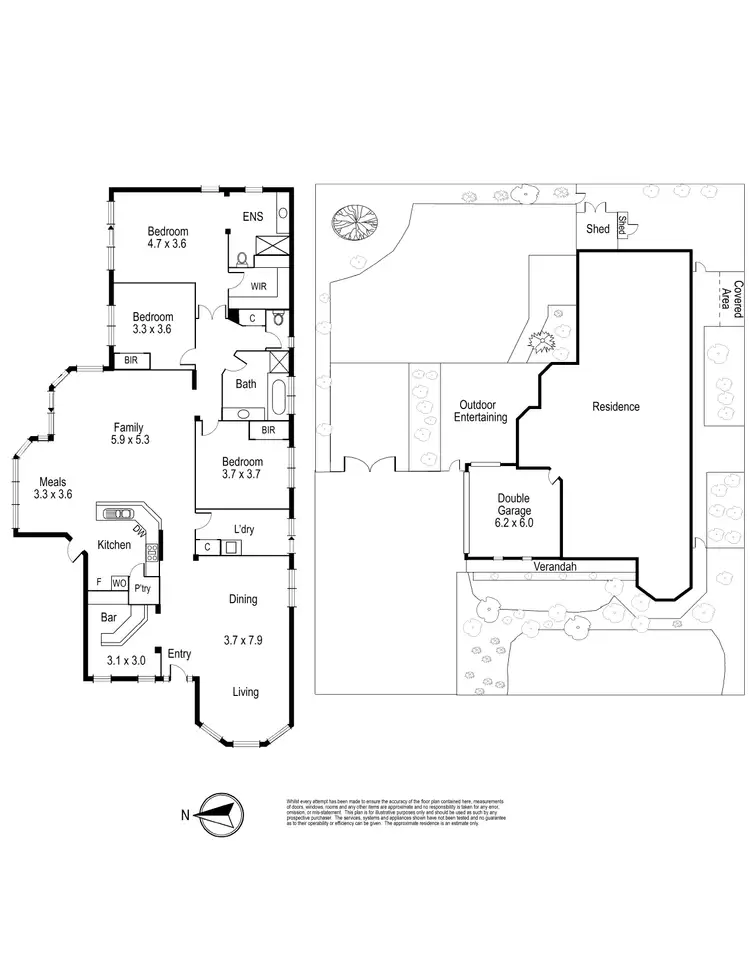 Floorplan of Homely house listing, 40 Rothacker Rise, Doreen VIC 3754