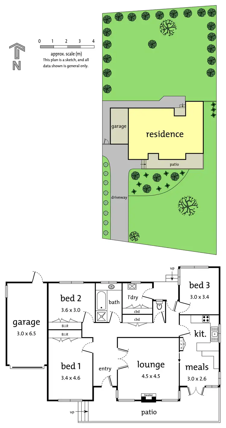 Floorplan of Homely house listing, 585 Whitehorse Road, Mitcham VIC 3132