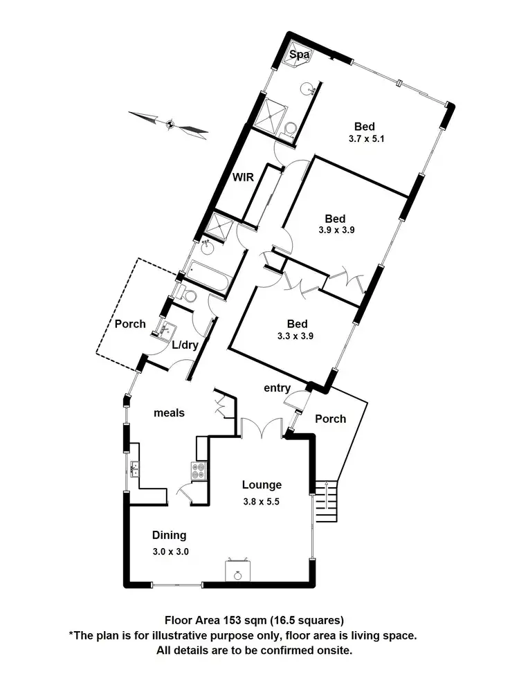 Floorplan of Homely house listing, 1 Carter Street, Launching Place VIC 3139