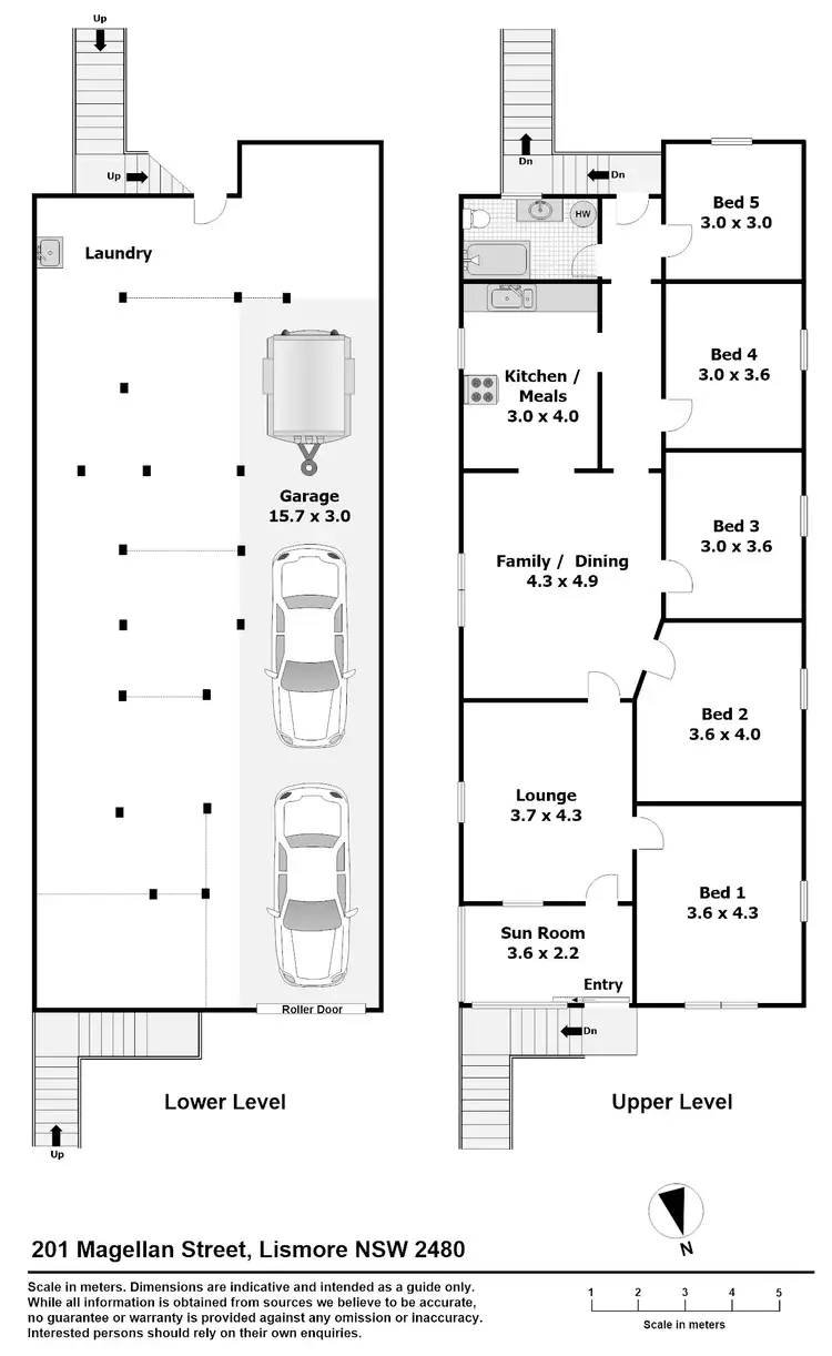 Floorplan of Homely house listing, 201 Magellan Street, Lismore NSW 2480