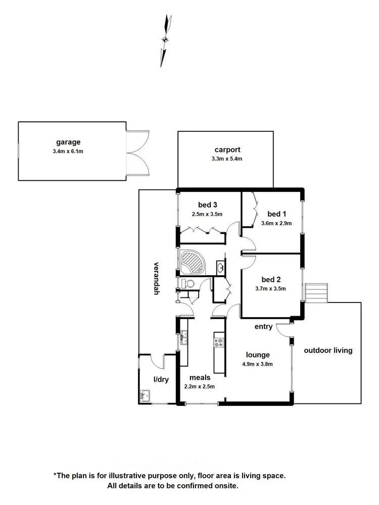 Floorplan of Homely house listing, 10 Unity Court, Warburton VIC 3799