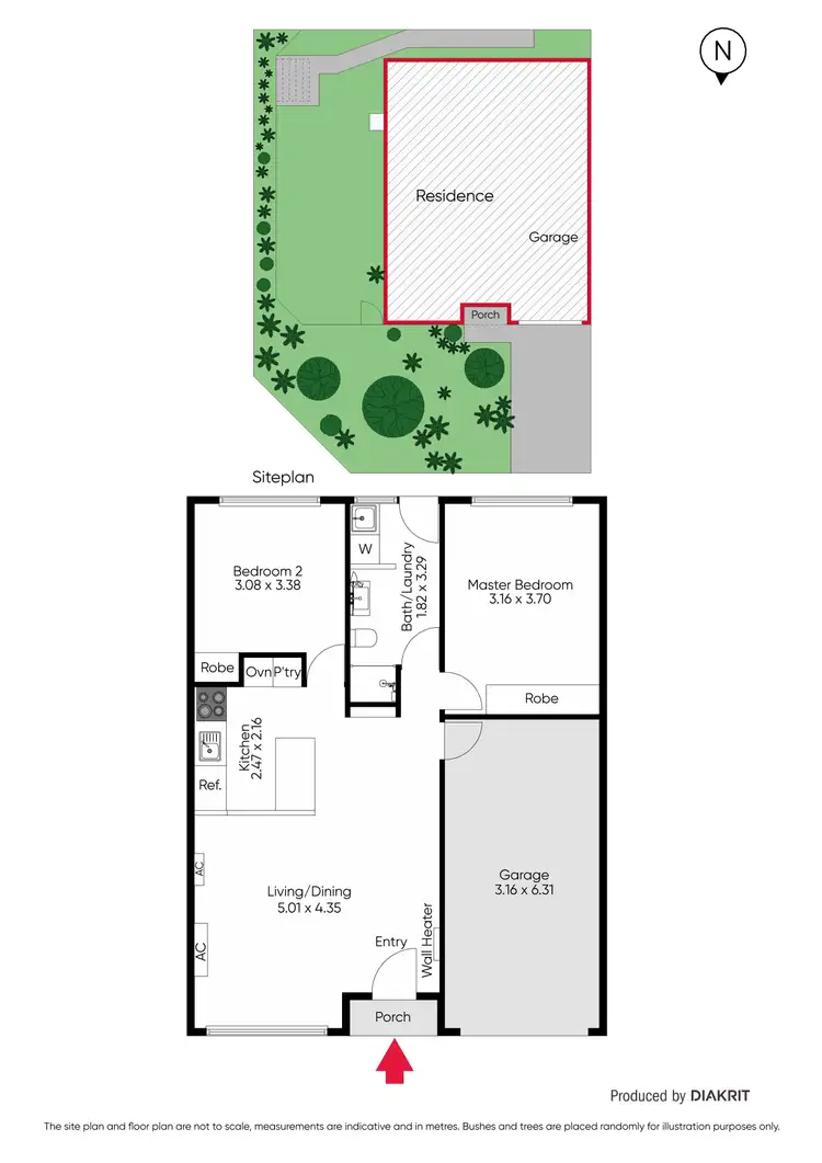 Floorplan of Homely unit listing, 40 Protea Street, Carrum Downs VIC 3201