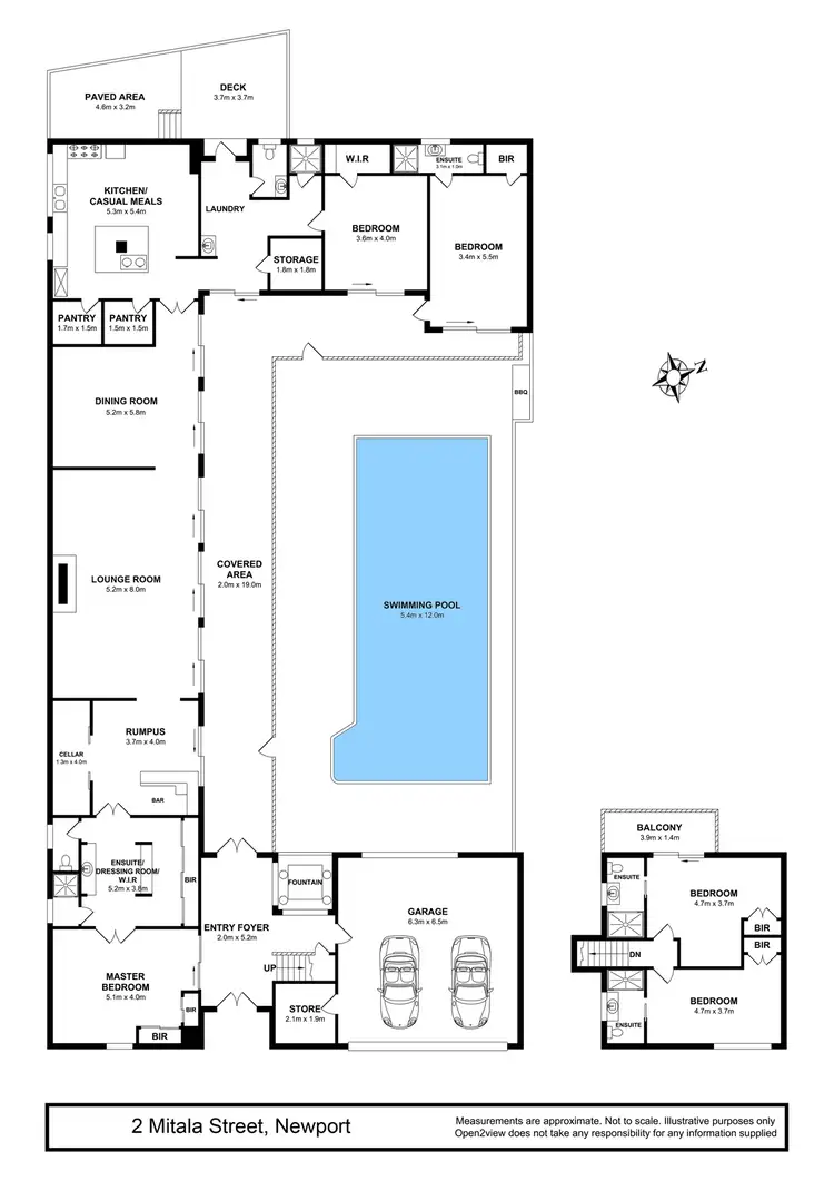Floorplan of Homely house listing, 2 Mitala Street, Newport NSW 2106
