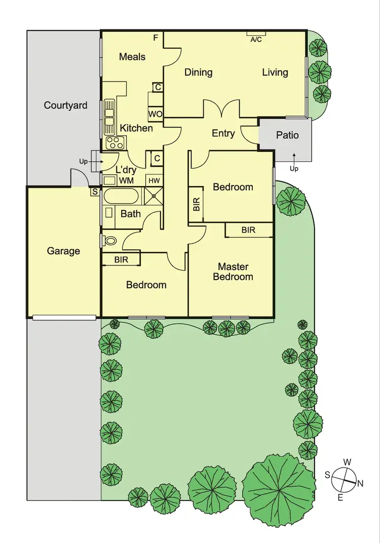 Floorplan of Homely villa listing, 1/27a Bambra Road, Caulfield North VIC 3161