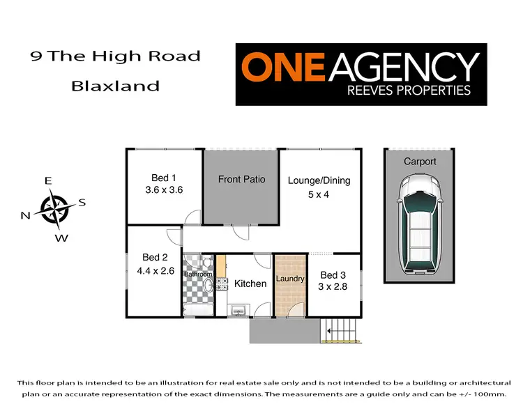 Floorplan of Homely house listing, 9 The High Road, Blaxland NSW 2774