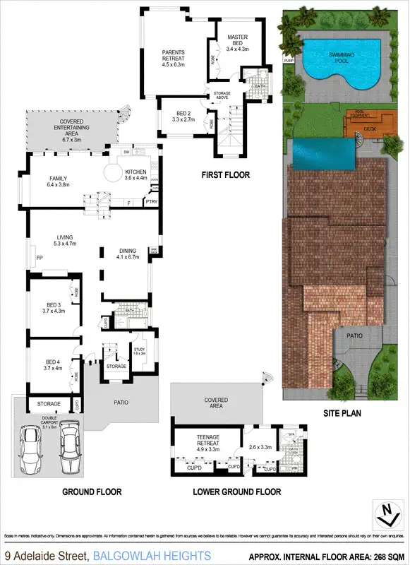 Floorplan of Homely house listing, 9 Adelaide Street, Balgowlah Heights NSW 2093