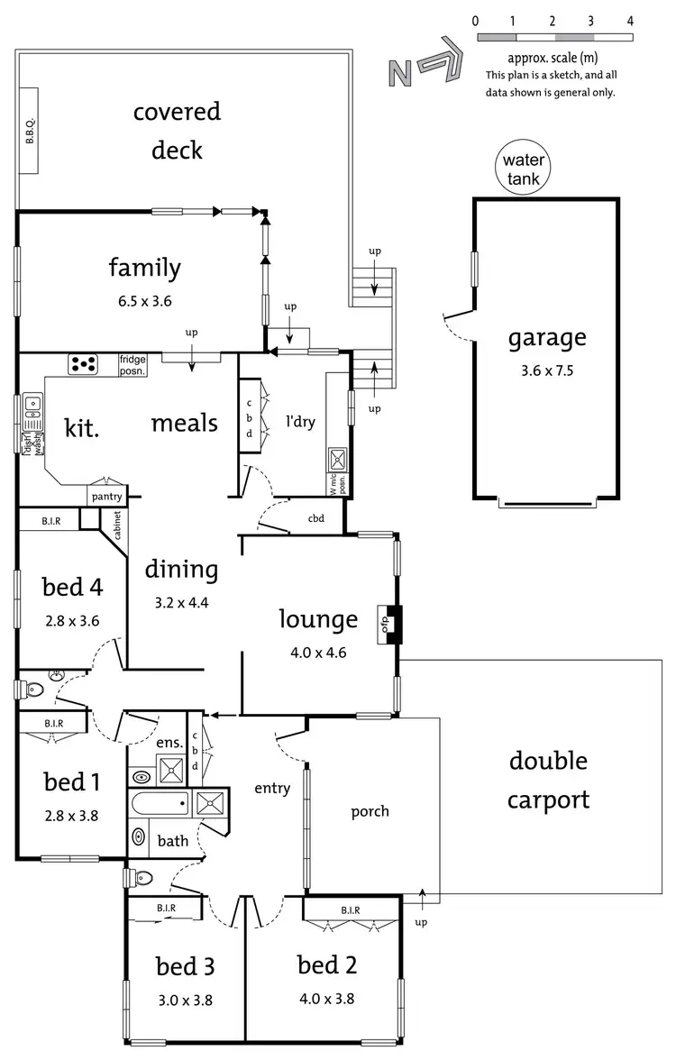 Floorplan of Homely house listing, 6 Tiller Street, Burwood East VIC 3151
