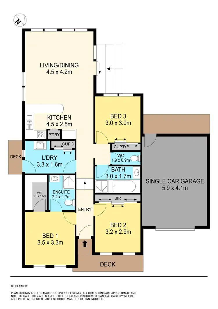 Floorplan of Homely house listing, 19B Glazebrook Street, Ballarat East VIC 3350