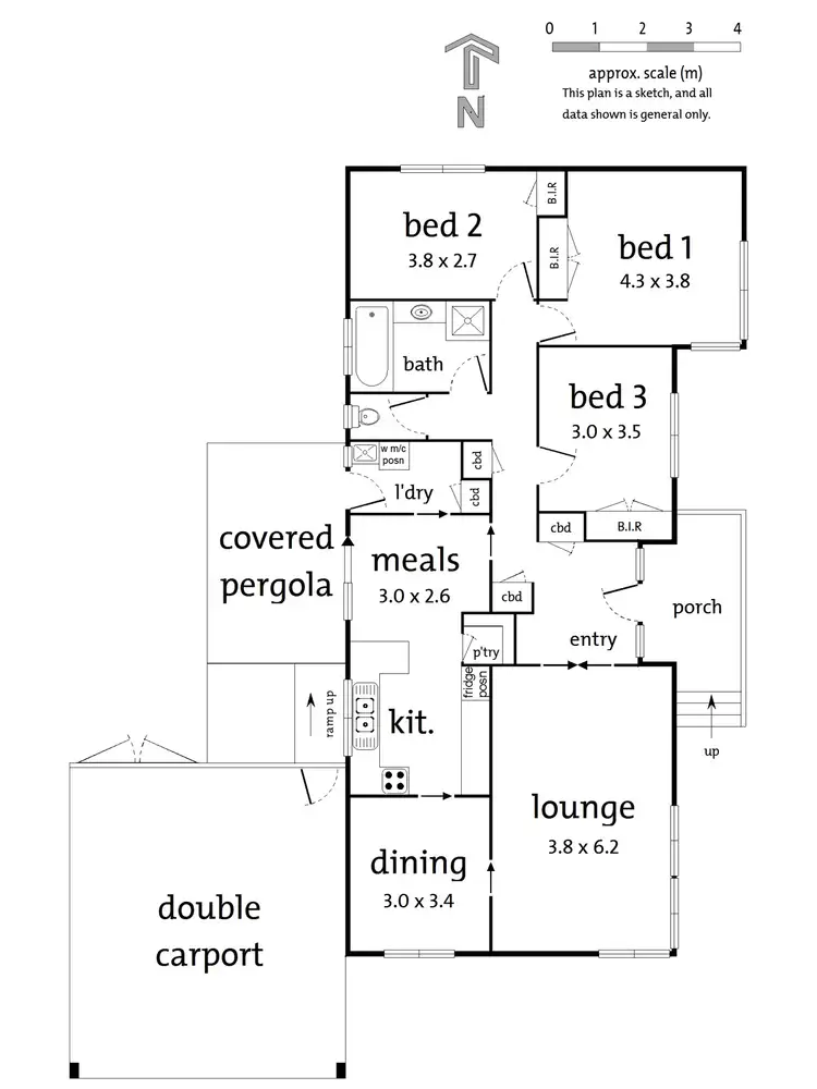 Floorplan of Homely house listing, 17 Flora Street, Ringwood East VIC 3135