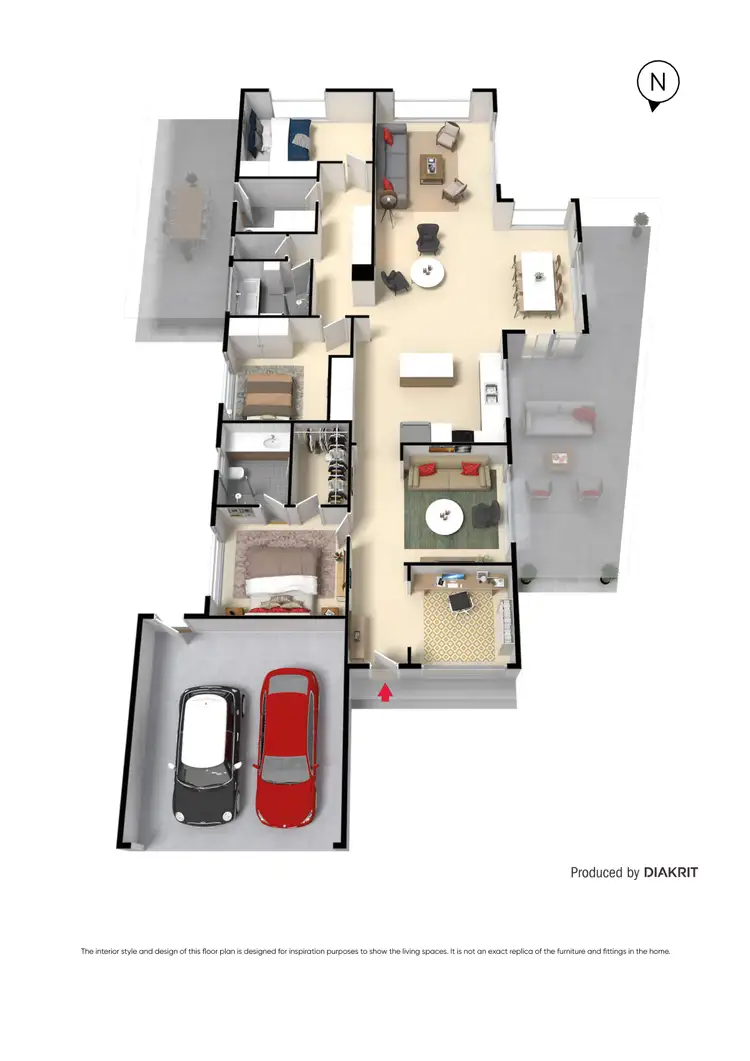 Floorplan of Homely house listing, 42 Sunny Vale Drive, Langwarrin VIC 3910
