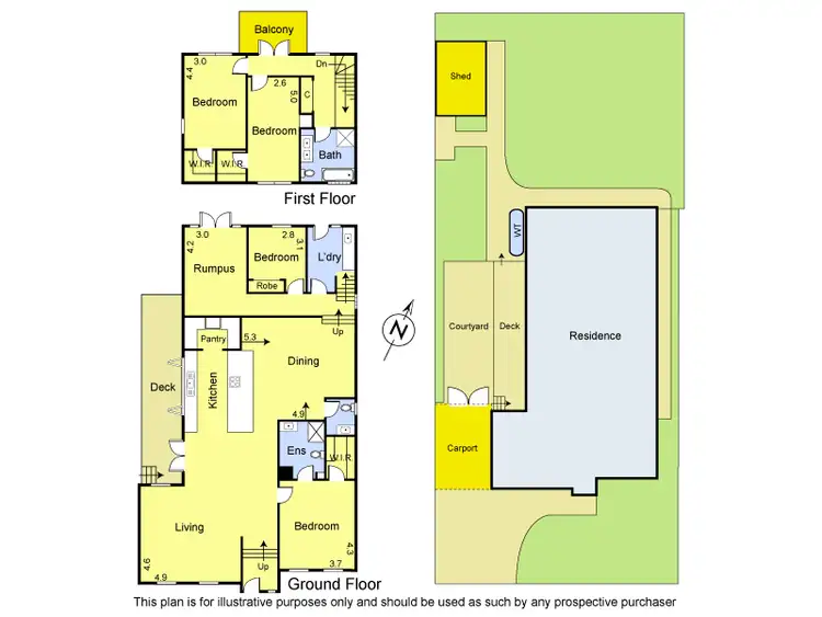 Floorplan of Homely house listing, 5 Kelvin Avenue, Montmorency VIC 3094