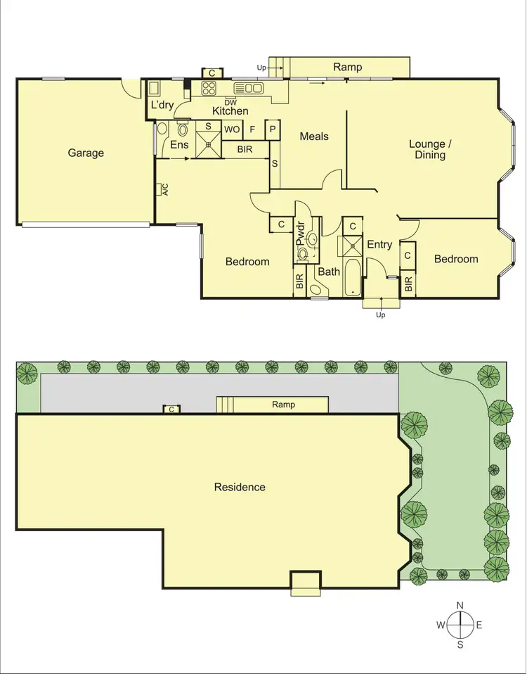Floorplan of Homely unit listing, 1/23 Scott Street, Caulfield South VIC 3162