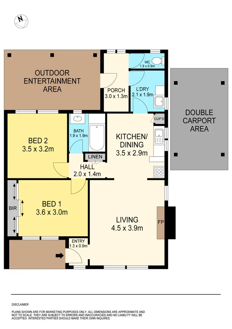 Floorplan of Homely house listing, 7 Walsh Avenue, Ballarat North VIC 3350