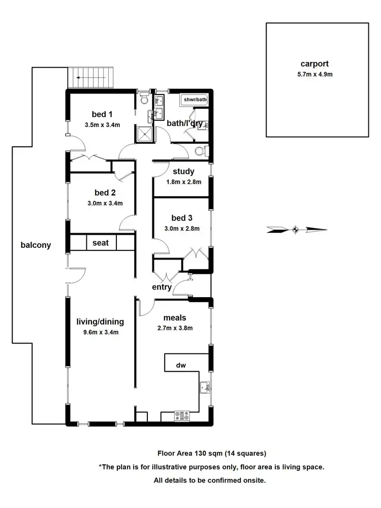 Floorplan of Homely house listing, 80 Kaola Street, Belgrave VIC 3160