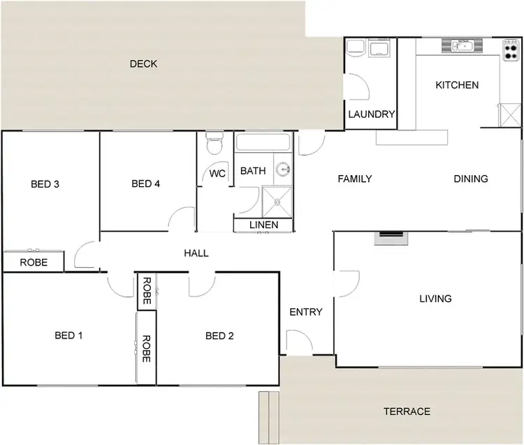 Floorplan of Homely house listing, 2 Waylen Place, Macgregor ACT 2615