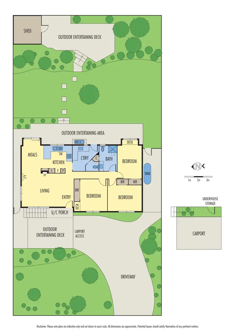 Floorplan of Homely house listing, 428 Ryans Road, Diamond Creek VIC 3089