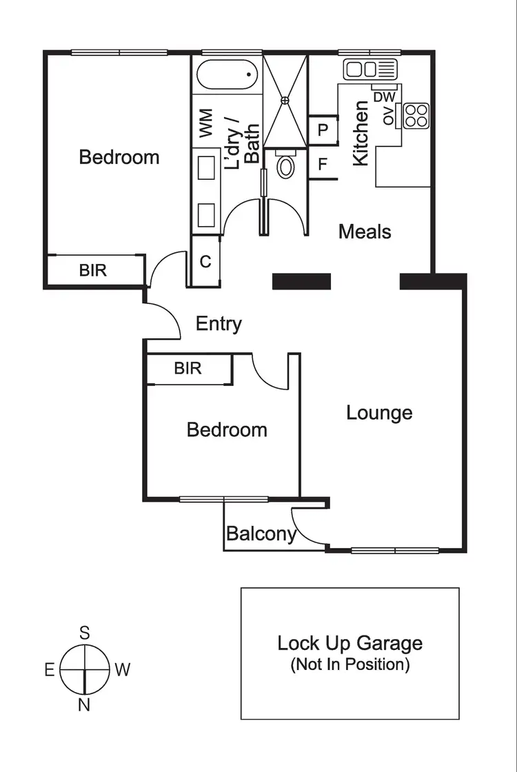Floorplan of Homely apartment listing, 5/43 Wilgah Street, St Kilda East VIC 3183