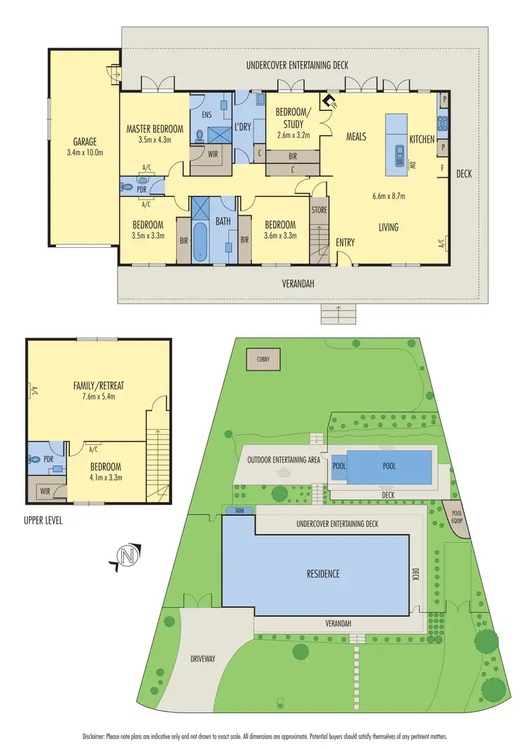 Floorplan of Homely house listing, 5 Landano Way, Doreen VIC 3754