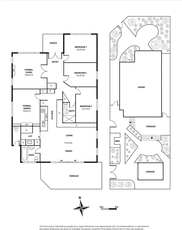 Floorplan of Homely house listing, 78 High Street, Glen Iris VIC 3146