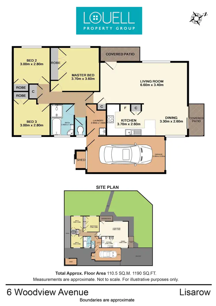 Floorplan of Homely house listing, 6 Woodview Avenue, Lisarow NSW 2250