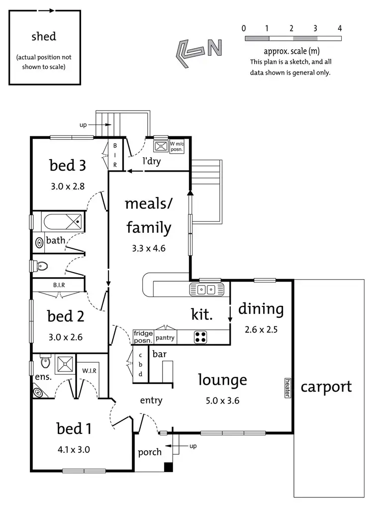 Floorplan of Homely house listing, 66 Kalinda Road, Ringwood VIC 3134