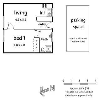 Floorplan of Homely apartment listing, 10/23 Davison Street, Richmond VIC 3121