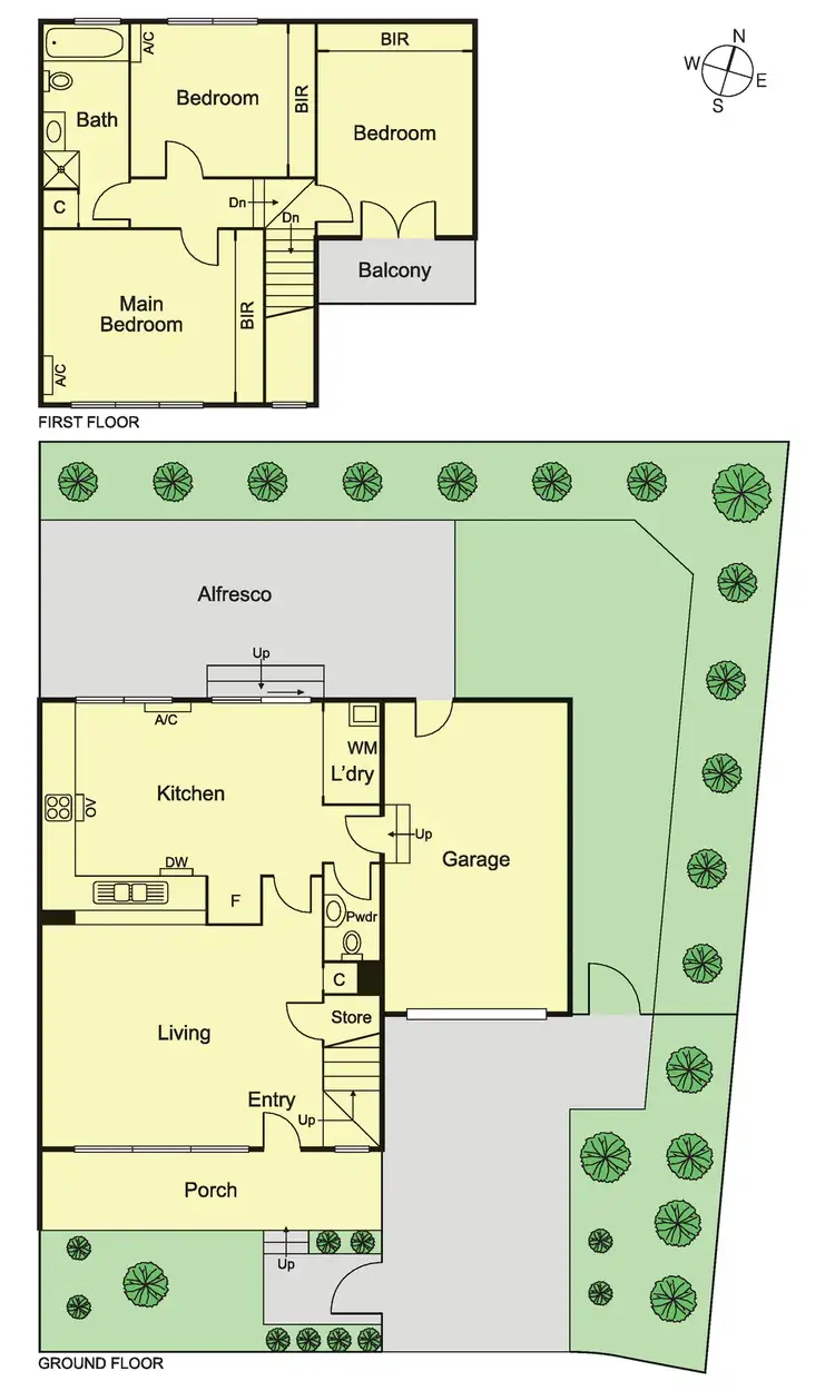 Floorplan of Homely townhouse listing, 16 Hinton Road, Glen Huntly VIC 3163