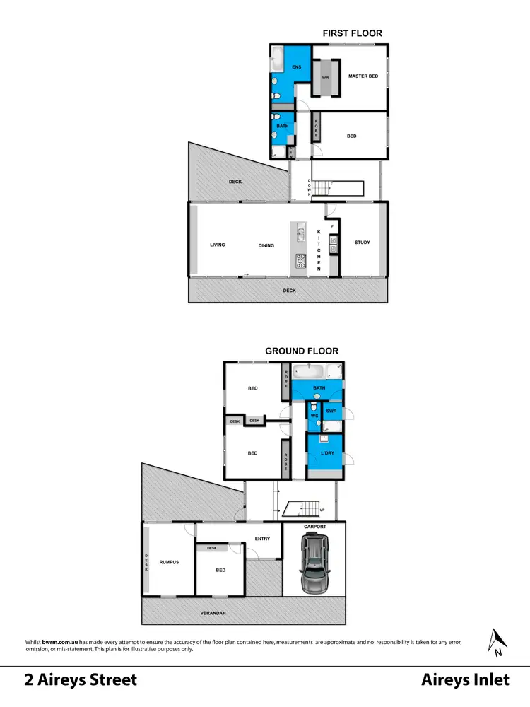 Floorplan of Homely house listing, 2 Aireys Street, Aireys Inlet VIC 3231