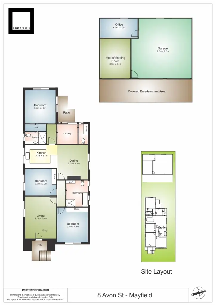 Floorplan of Homely house listing, 8 Avon Street, Mayfield NSW 2304
