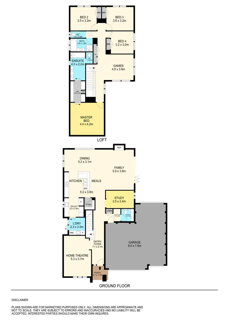 Floorplan of Homely house listing, 8 Signature Drive, Alfredton VIC 3350