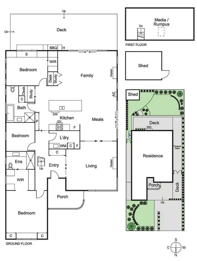 Floorplan of Homely house listing, 27 Albion Street, Caulfield South VIC 3162