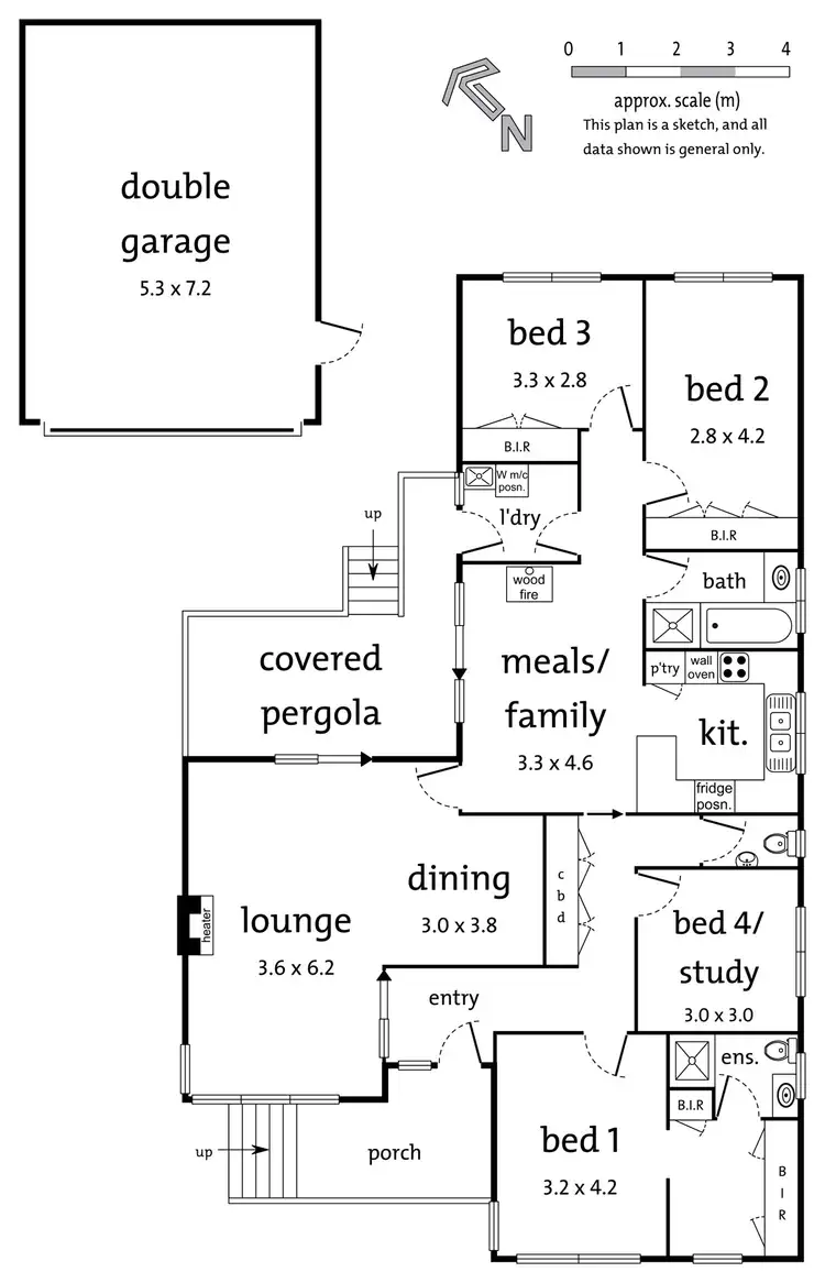 Floorplan of Homely house listing, 41 Bronhill Road, Ringwood East VIC 3135