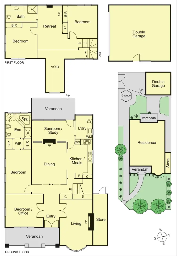 Floorplan of Homely house listing, 141 Booran Road, Caulfield South VIC 3162
