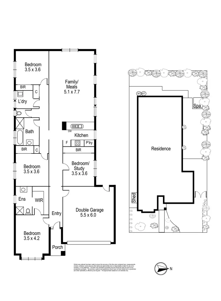 Floorplan of Homely house listing, 27 Villeroy Street, Mernda VIC 3754