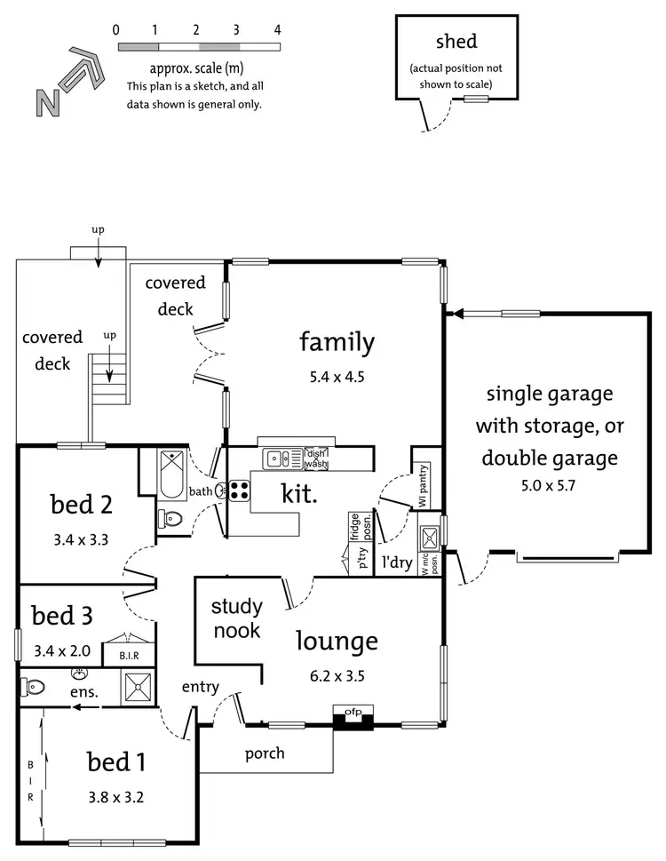 Floorplan of Homely house listing, 135 Mt Dandenong Road, Ringwood East VIC 3135