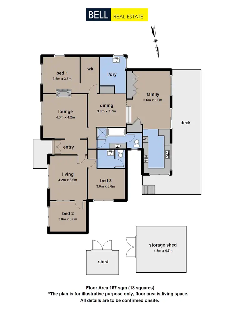 Floorplan of Homely house listing, 417 Glenfern Road, Upwey VIC 3158