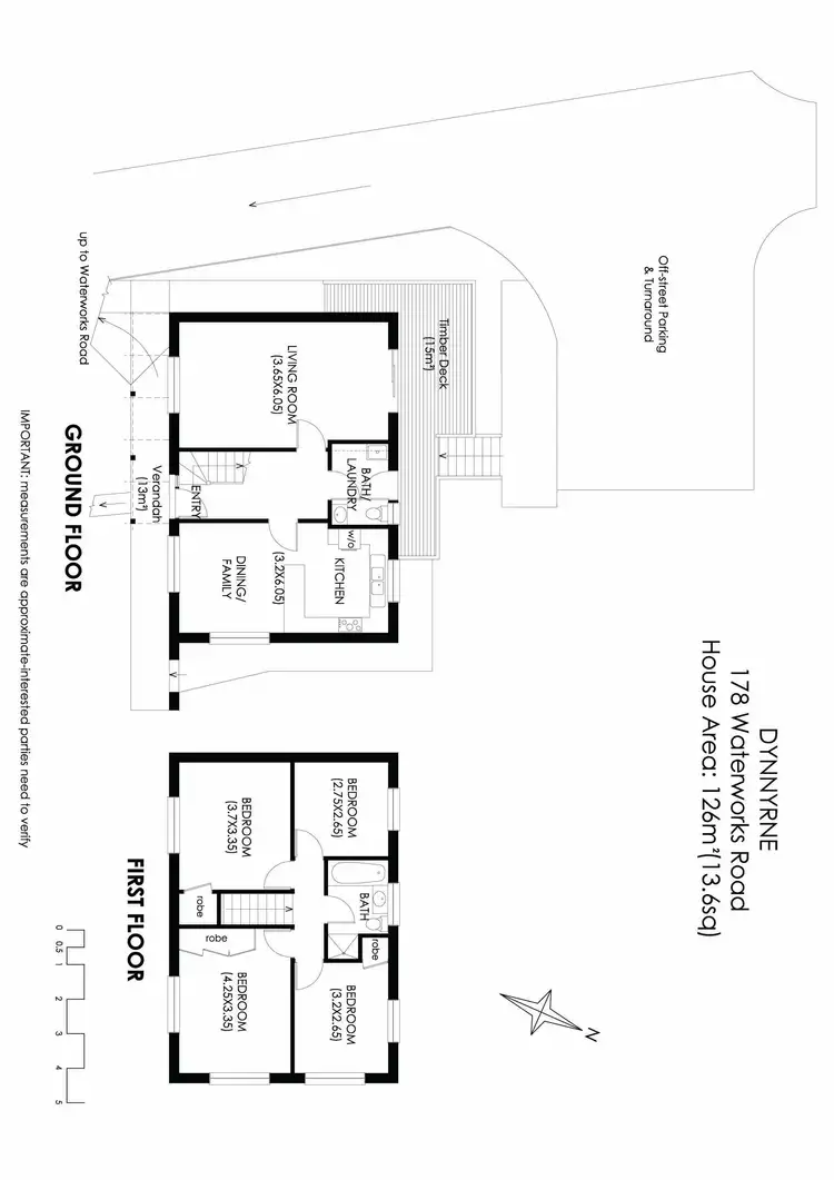 Floorplan of Homely house listing, 178 Waterworks Road, Dynnyrne TAS 7005