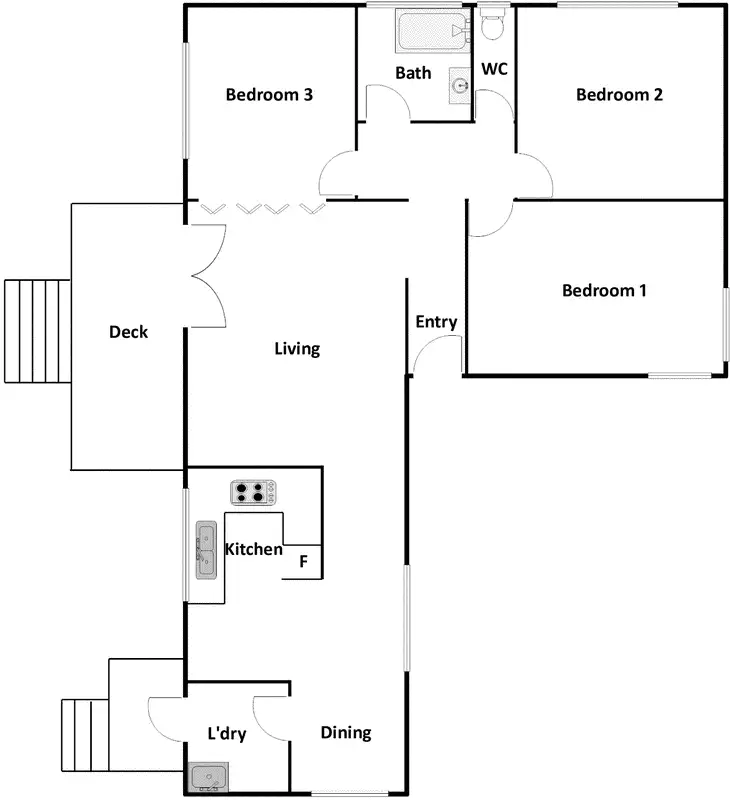 Floorplan of Homely house listing, 21 Eppalock Street, Duffy ACT 2611