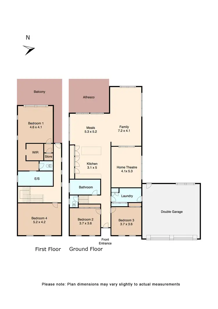 Floorplan of Homely house listing, 72 Faversham Avenue, Ballarat VIC 3350