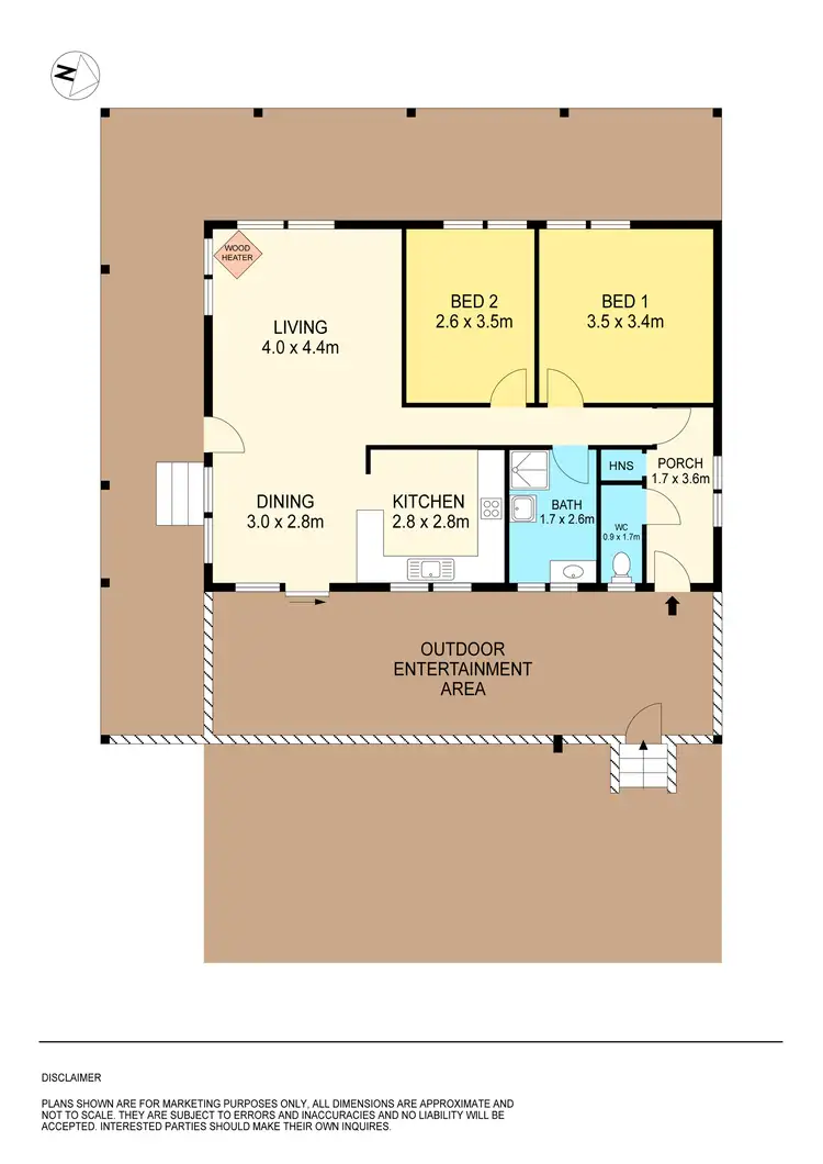 Floorplan of Homely house listing, 610 Mount Doran Road, Lal Lal VIC 3352