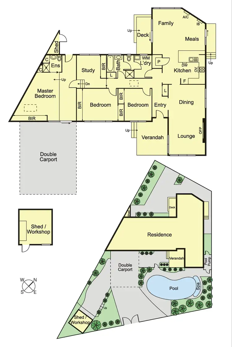 Floorplan of Homely house listing, 1 Port Street, Highett VIC 3190
