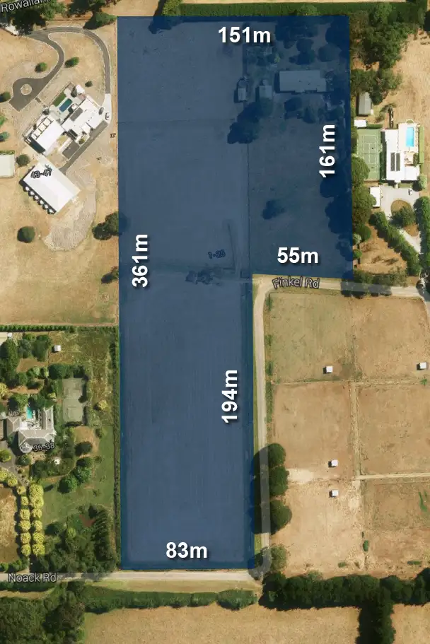 Floorplan of Homely house listing, 1 Finkel Road, Harkaway VIC 3806