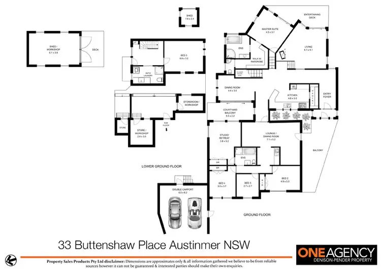 Floorplan of Homely house listing, 33 Buttenshaw Place, Austinmer NSW 2515