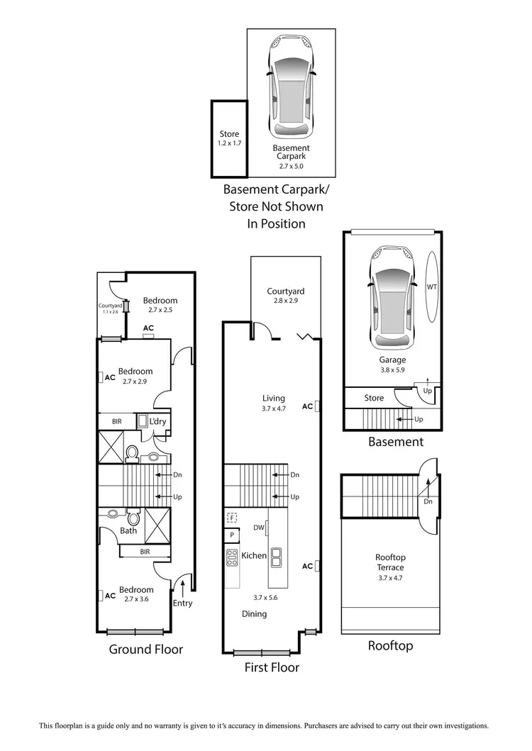 Floorplan of Homely townhouse listing, 13/170 Beach Road, Sandringham VIC 3191