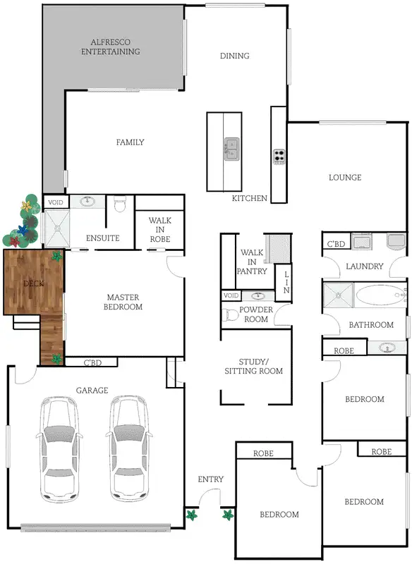 Floorplan of Homely house listing, 12 Fereday Street, Weston ACT 2611