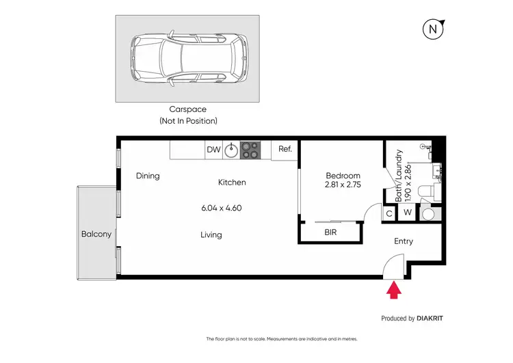 Floorplan of Homely apartment listing, 301/67-71 Stead Street, South Melbourne VIC 3205