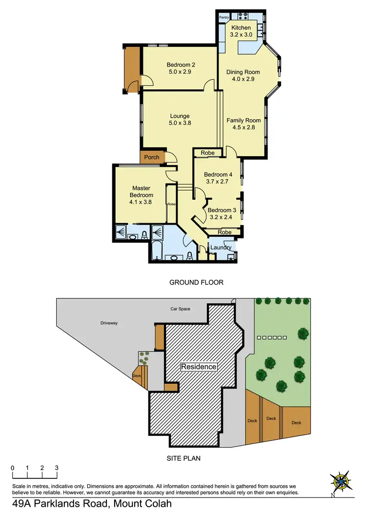 Floorplan of Homely villa listing, 49A Parklands Road, Mount Colah NSW 2079