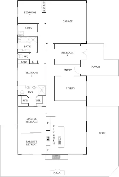 Floorplan of Homely house listing, 76 Wunderly Circuit, Macgregor ACT 2615